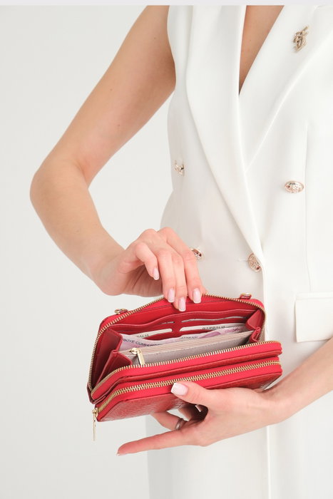 Zoozie Bags Lizard - Red Cartera para Mujer